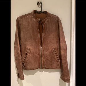 Vintage Leather Bomber
